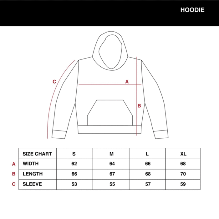 WAR HOODIE BLACK - Gambar 6