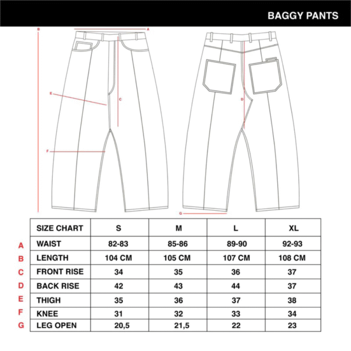 WEBZ BAGGY PANTS - Gambar 6