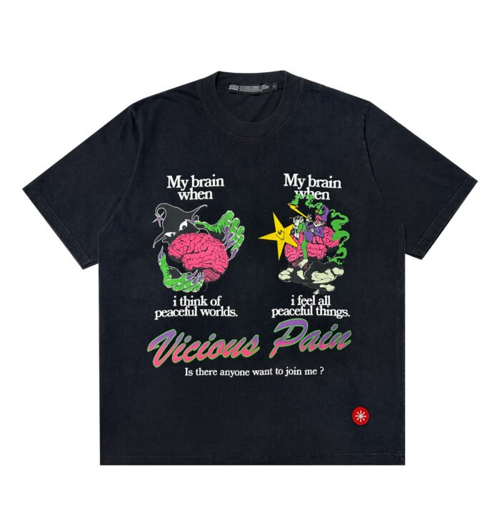 BRAINS - WASHED TEE