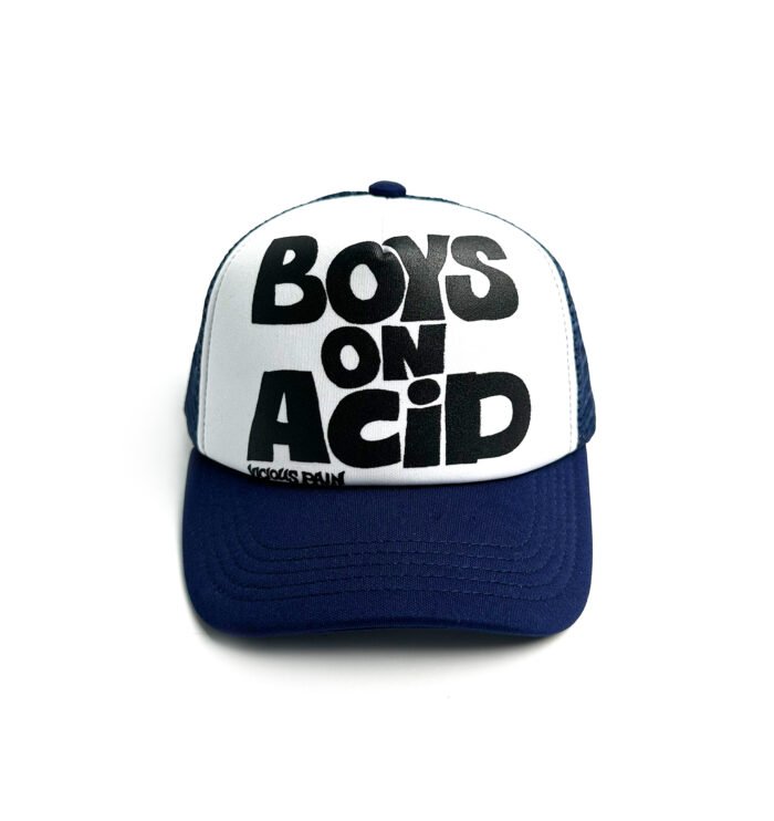 BOYS ON ACID - NAVY TRUCKER CAP