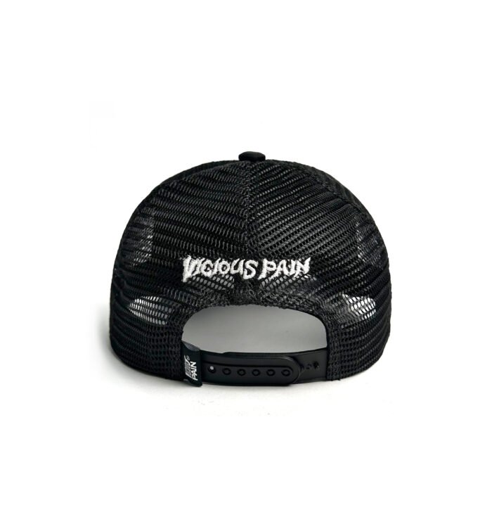 BOYS ON ACID - BLACK TRUCKER CAP - Gambar 4