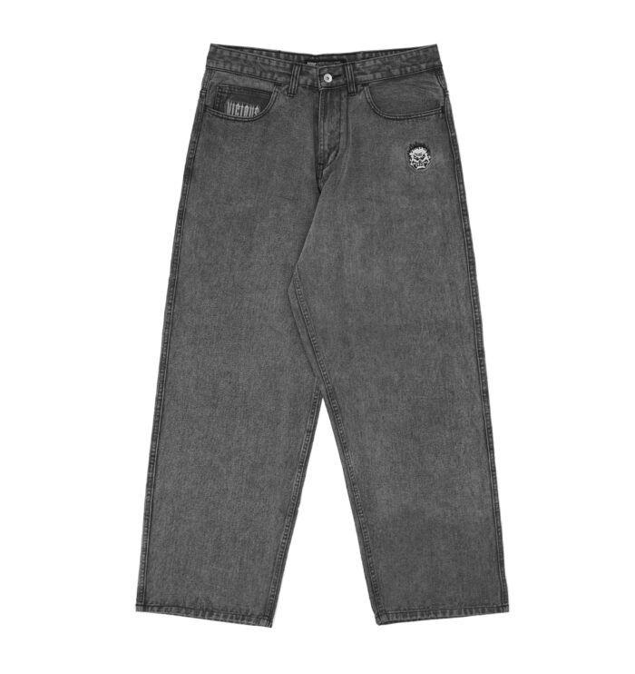 BRATS DENIM - SILVER BLACK WASHED
