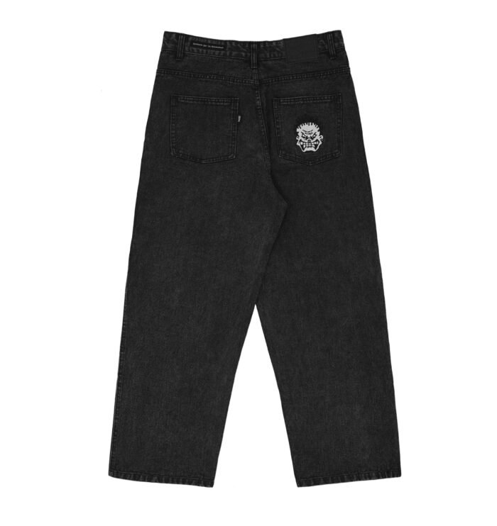 BRATS DENIM - BLACK WASHED - Gambar 2