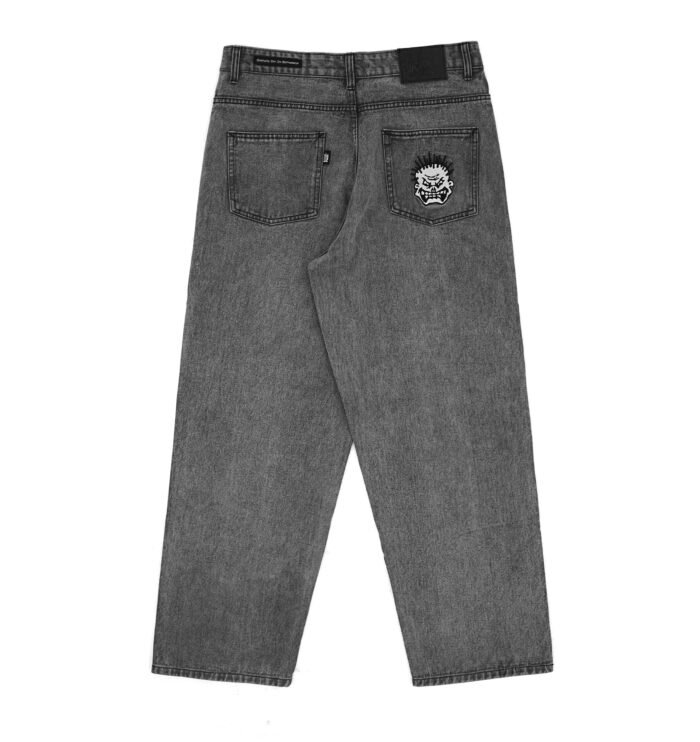 BRATS DENIM - SILVER BLACK WASHED - Gambar 2
