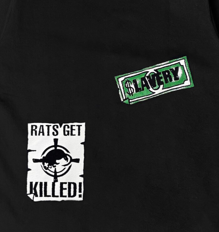 RATS GET KILLED BLACK TEE - Gambar 4
