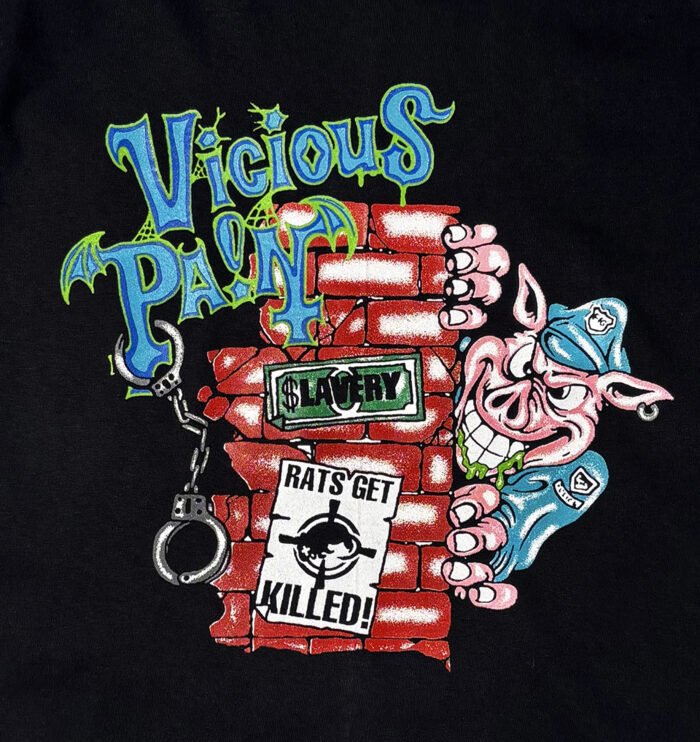 RATS GET KILLED BLACK TEE - Gambar 3