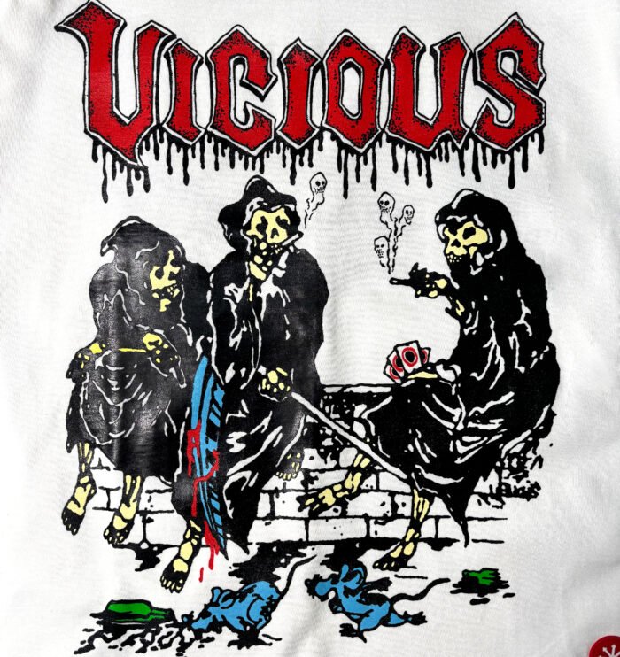 SABBATH WHITE TEE - Gambar 3