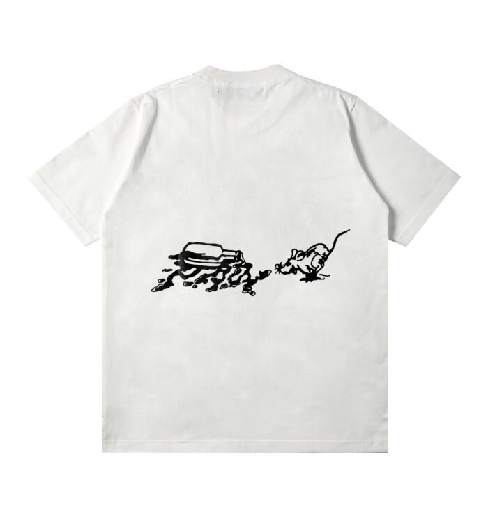SABBATH WHITE TEE - Gambar 2
