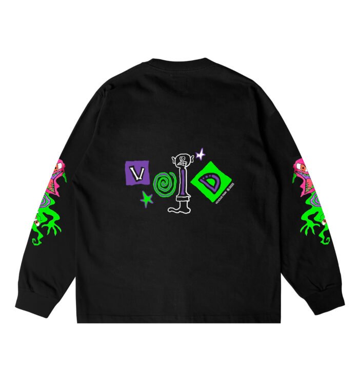 VOID BLACK LONGSLEEVE - Gambar 2