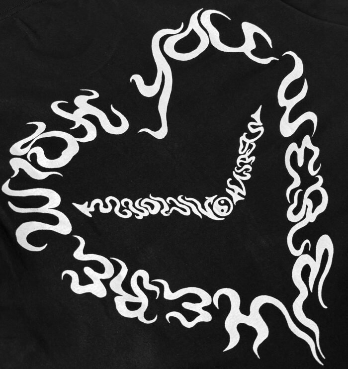 WISH YOU WERE HERE BLACK TEE - Gambar 4