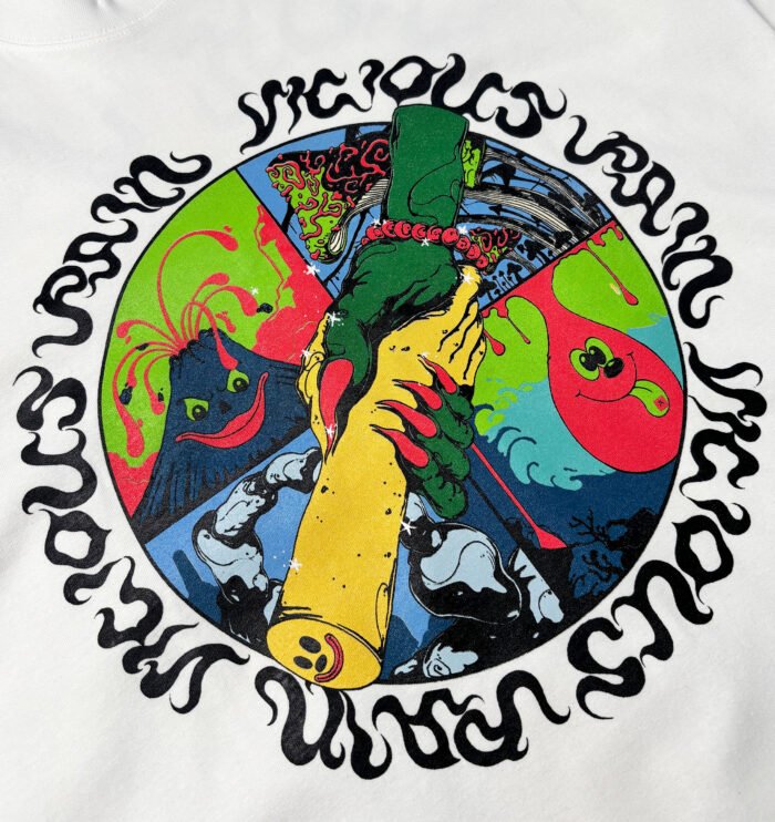 WISH YOU WERE HERE WHITE TEE - Gambar 3
