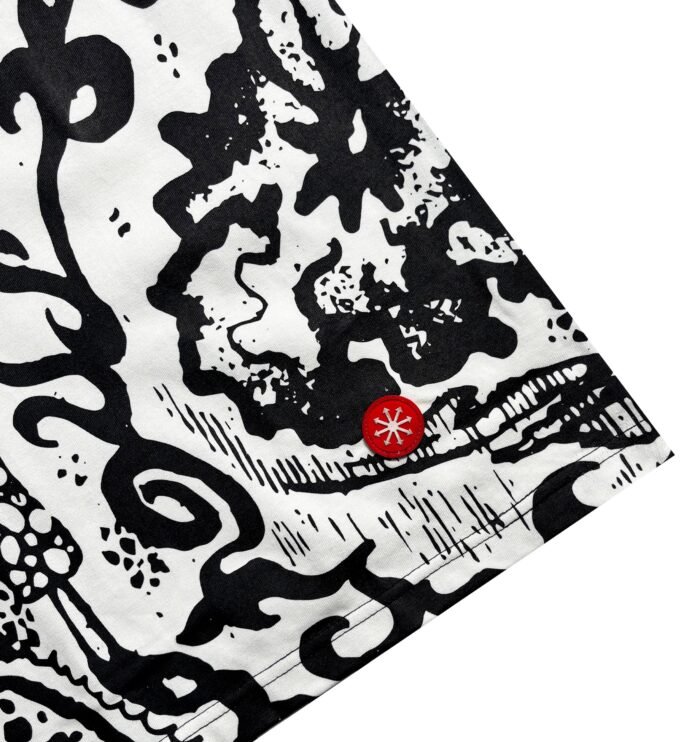 ASSID - WHITE FULL PRINTED TEE - Gambar 4