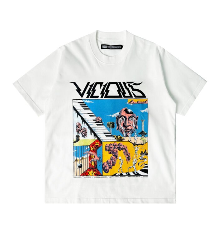 EMOTIONLESS - WHITE TEE