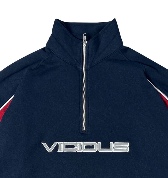NAVY BLUNT - HALF ZIP - Gambar 5