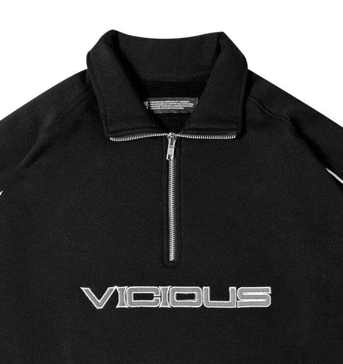 BLACK BLUNT - HALF ZIP - Gambar 3