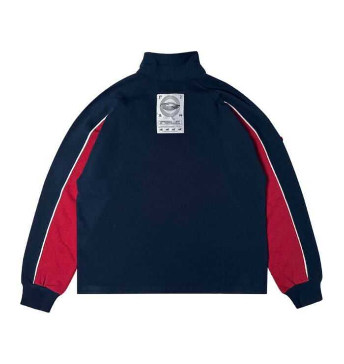 NAVY BLUNT - HALF ZIP - Gambar 2