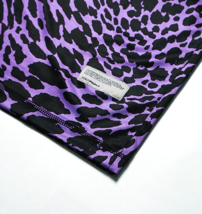 LONGSLEEVE PURPLE LEOPARD FOOTBALL JERSEY - Gambar 8