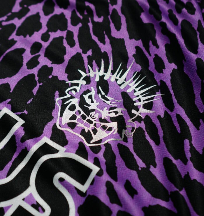 PURPLE LEOPARD FOOTBALL JERSEY - Gambar 4