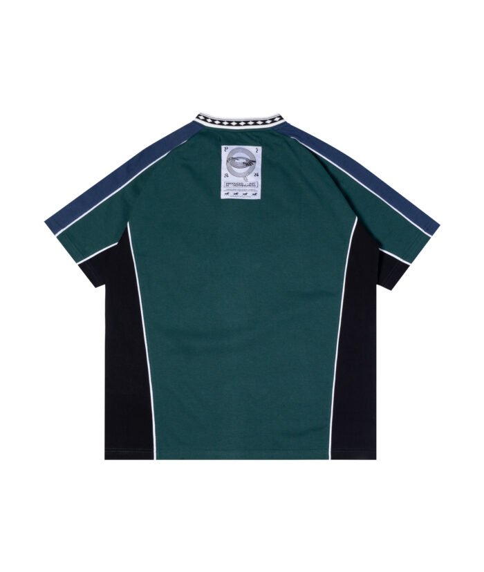 CAVEHEAD GREEN BLUE RAGLAN SHIRT - Gambar 2