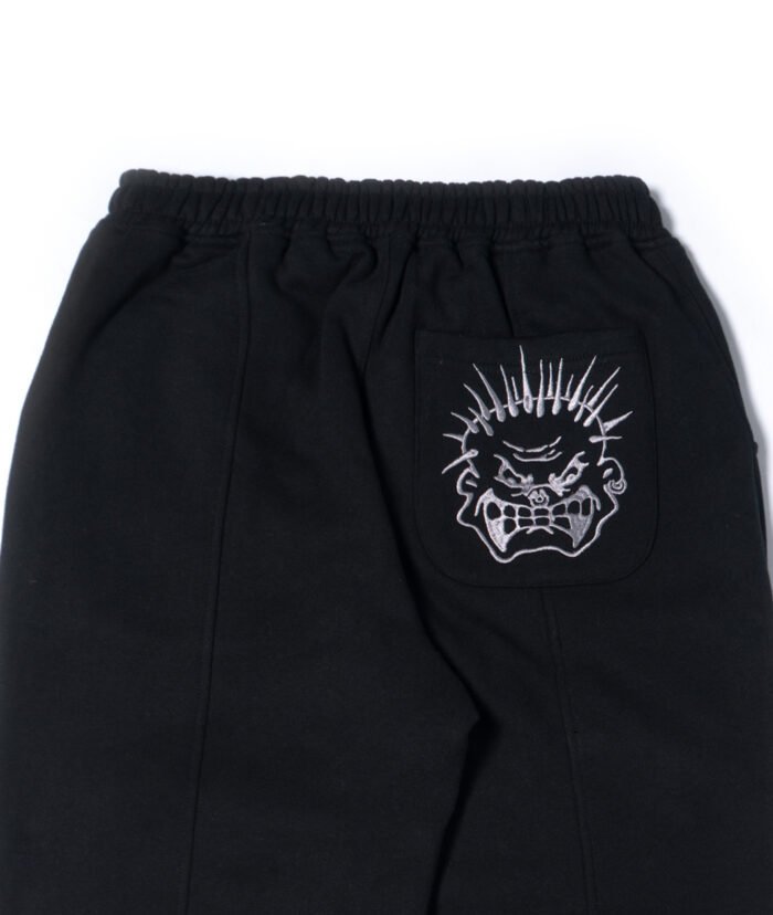 HARDCORE BLACK SWEATPANTS - Gambar 4