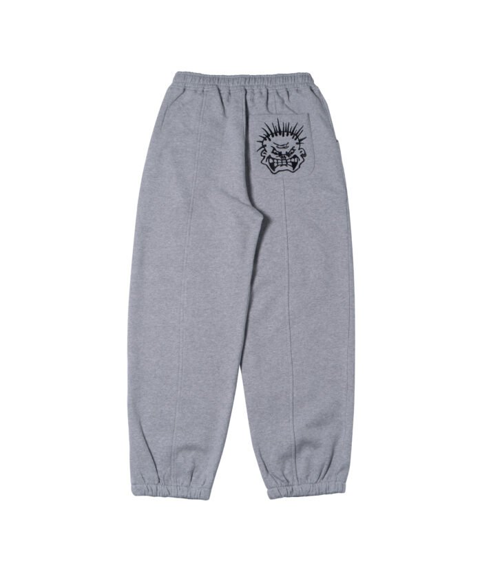 HARDCORE MISTY GRAY SWEATPANTS - Gambar 2