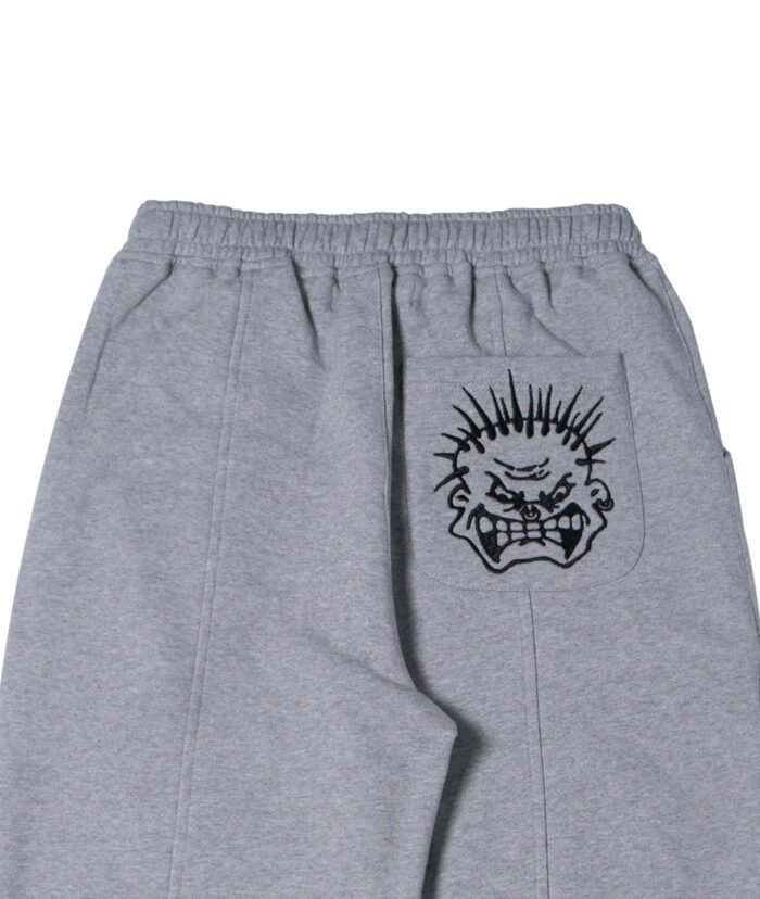 HARDCORE MISTY GRAY SWEATPANTS - Gambar 4