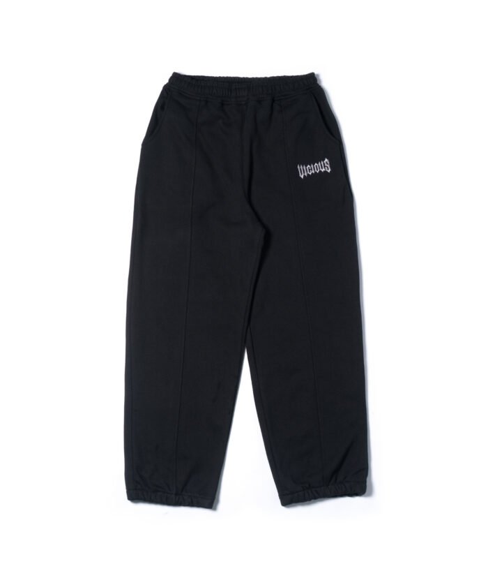 HARDCORE BLACK SWEATPANTS