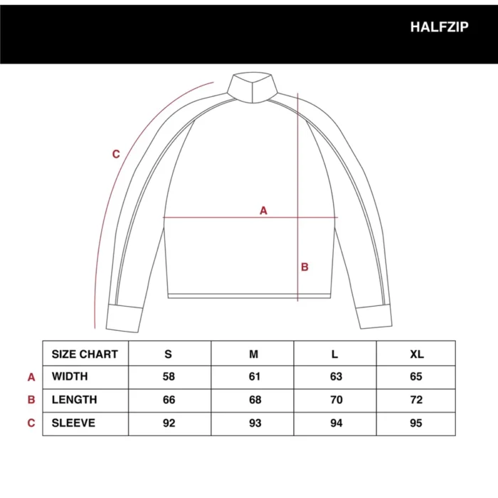 BLACK BLUNT - HALF ZIP - Gambar 6