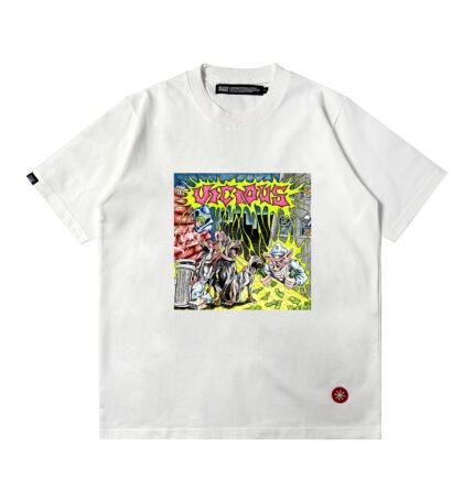 VICIOUS PAIN / PIGGIES WHITE TEE